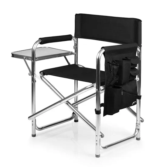 Portable Outdoor Director Chair with Headrest and Logo