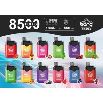 Bang Vape 8500puffs jetable vape rechargeable