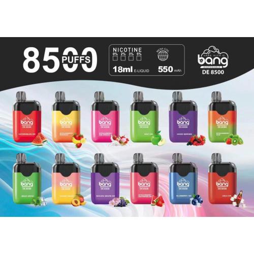 Malha bobina bang de8500 kit descartável por atacado