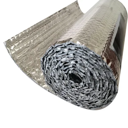Aluminum Bubble Heat Reflective Foil Insulation Fireproof Materials