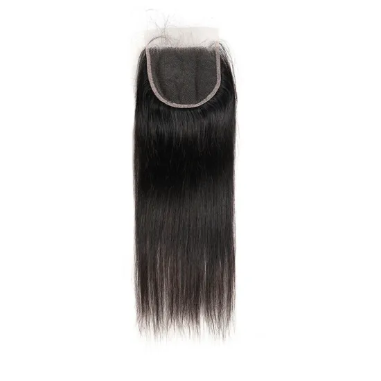 Woman's Romance High Quality 10A 12A 26 28 30 Iinches Wholesale Virgin Human Hair Bundles Large Stock Lace Closure Frontal