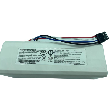 Gói pin lithium-ion 4S1P 16.6VDC 3.5Ah cho máy hút bụi robot
