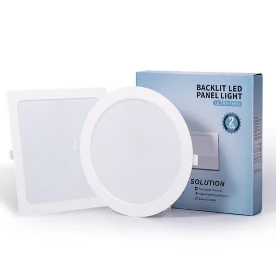 High Brightness Etl Mini Penal PA 9inch Flush Mount LED Panel Light Accessories SKD Circle Custom Business Logo