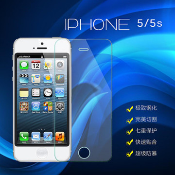 Tempered glass screen protector for iPhone 5/5s/5c