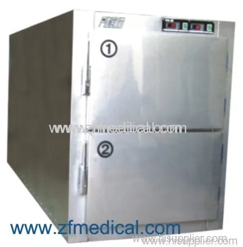 Double Body Medical Morgue Refrigerator 