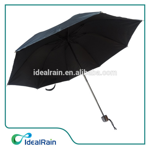 Customized Logo Print 3 fold cheap folding UV umbrella