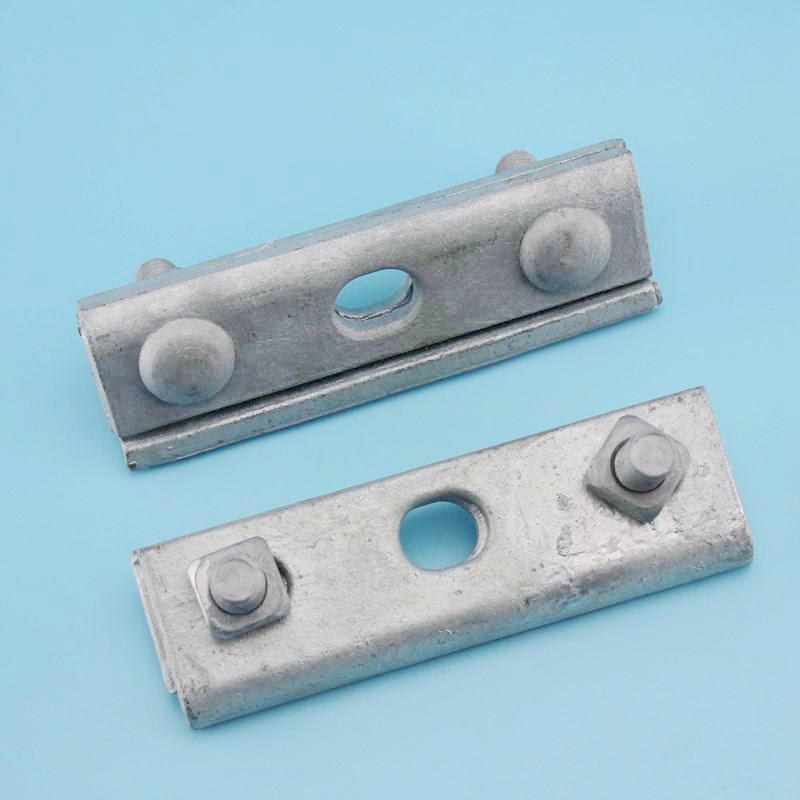 Tatlong Bolt Straight Messenger Cable Suspension Clamp