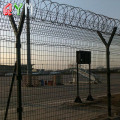 Panneaux de clôture de sécurité aéroportuaire Prison anti-grimpe clôture