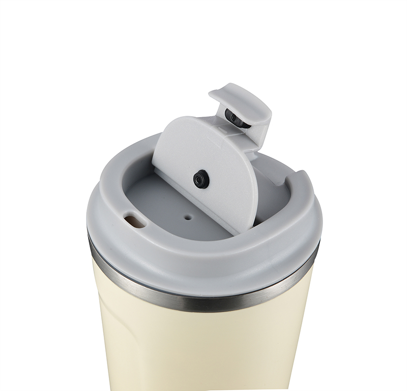 380ml insulated coffee tumbler with flip lid