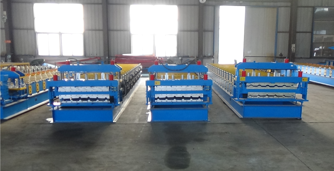 corrugated iron steel rolling machine