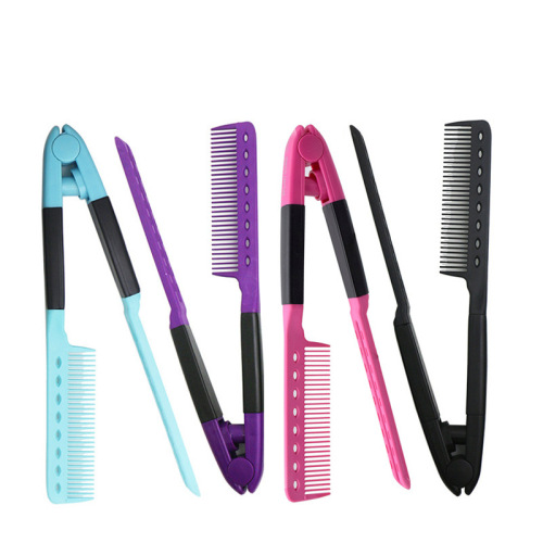 Cepillo Alisador De Acabado Liso Con Man Easy Comb