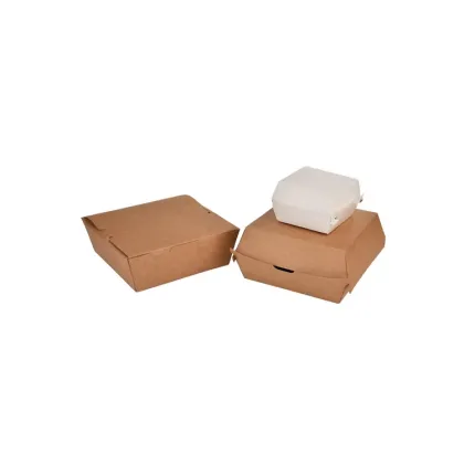 Custom Corrugated Hamburger Box