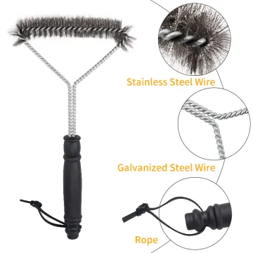 Professional Stainless Steel BBQ Brush: The Ultimate Grill Cleaning Tool