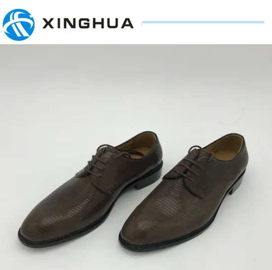 Cow Leather Shoes Police Office