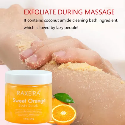 Private Label Natural Ocean Salt Scrub Exfoliating Body & Face Scrub