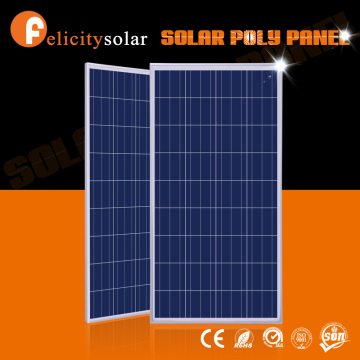 2016 hot sale new energy most efficient 150w poly solar panel from guangzhou factory