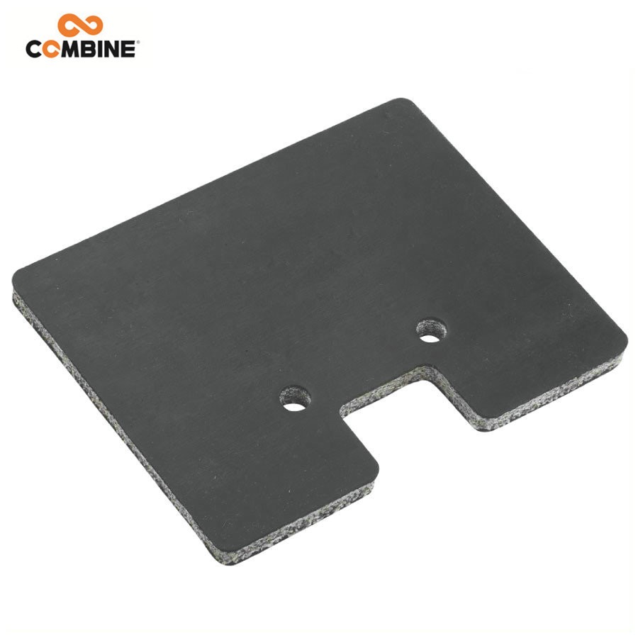 Placa de paleta de acero de acero de respaldo de cadena Z38508 para encabezado de cosechador de combinación de mercado