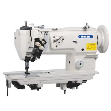 Twin Needle Heavy Duty Lockstitch Machine مع شريط إبرة مقسم