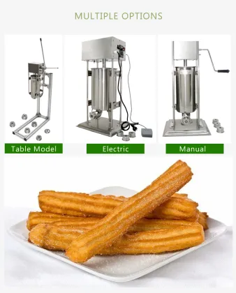Portable Electric Automatic Churros Machine - 5L 7L 9L 10L 12L 15L Spain Churros Machine