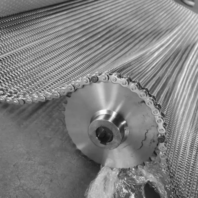 Food Grade Stainless Steel Mesh Belt for Food Industry