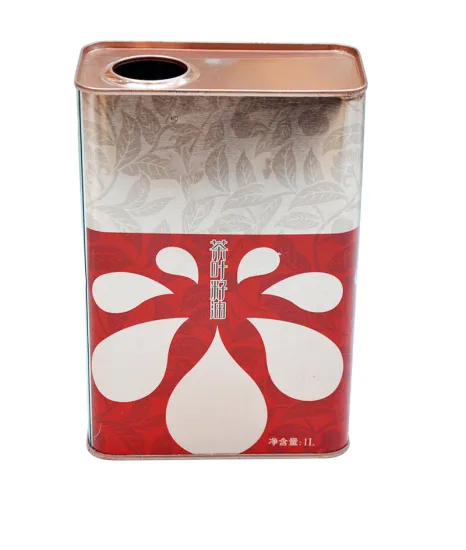 Camellia Seed Oil High Quality Tin Box