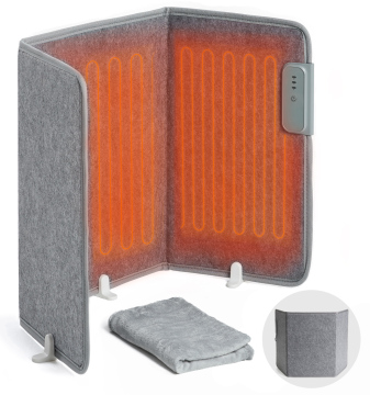 Fast and flexible heating electric footwarmers
