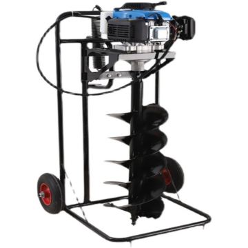 4-stroke Taman Taman Berat: Mesin Earth Auger untuk menggali lubang pos dan penanaman pohon