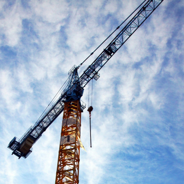 IHURMO Self-Erecting 16 Ton 50 Meter QTZ250 TC7032 Lifting Tower Crane Manufacturer