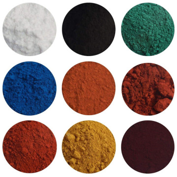 Rojo 130 110 120 pigmento de óxido de hierro