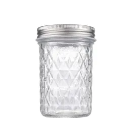 Clear Glass Storage Jar with Tight Seal - Ideal for Kitchen Use