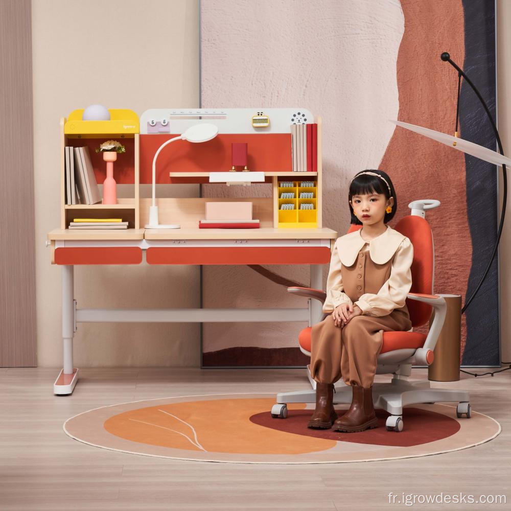 Chaise d'étude et enfants de bureau