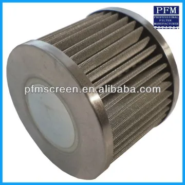 Stainless Steel Mesh Cylinder,Pleated Wire Mesh