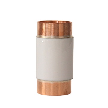 Custom High Vacuum Ceramic to Metal Seal Tube Feedthrough with Electrical Isolation and Processing Services