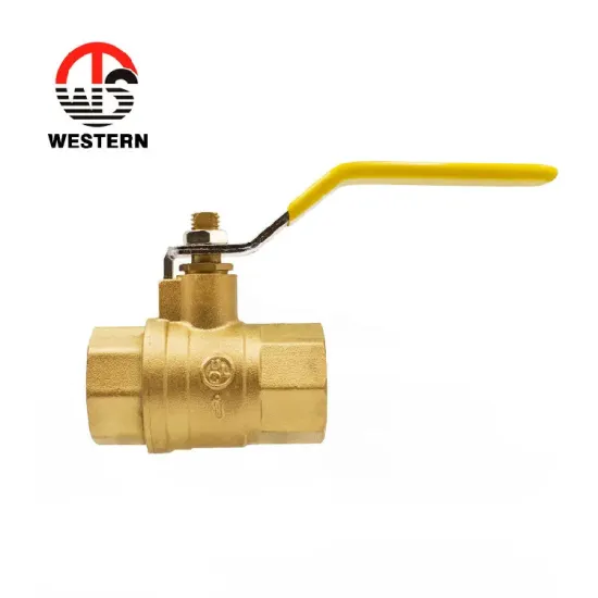 NPT ball valve wog valve price Full port Thread CW617n brass ball 2pc 2 inch brass gas ball valve with Certification