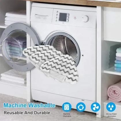 Chinese Made Triangular Microfiber Mop Pad - Washable Cleaning Cloth for Shark Lift Mop