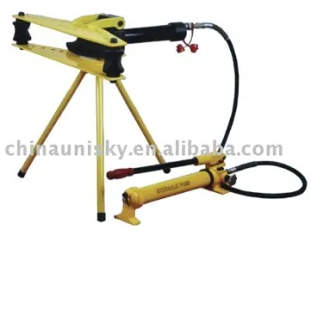 Separable hydraulic pipe benders