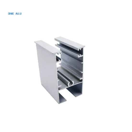 Custom Aluminum U-Shape Extrusion Profiles for Windows and Doors