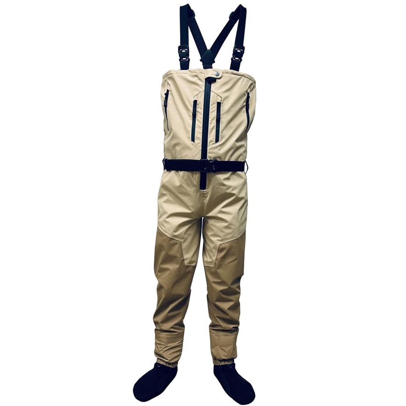 Zip Front Breathable Chest Fishing Waders Jpg