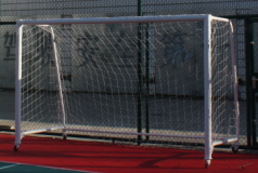 Movable Futsal Goal with Wheels for Wholesale Supply