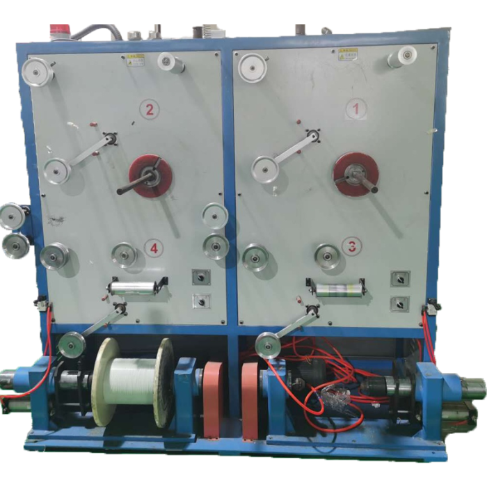 Línea de extrusión de cables con pago de alambre de acero de 6 cabezas