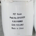 Guanulos blancos de resina de mascotas para el grado de botella