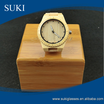 Customized wooden watch with custom logo