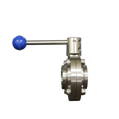 304 316l Sanitary Stainless Steel Tri-clamp Butterfly Valve