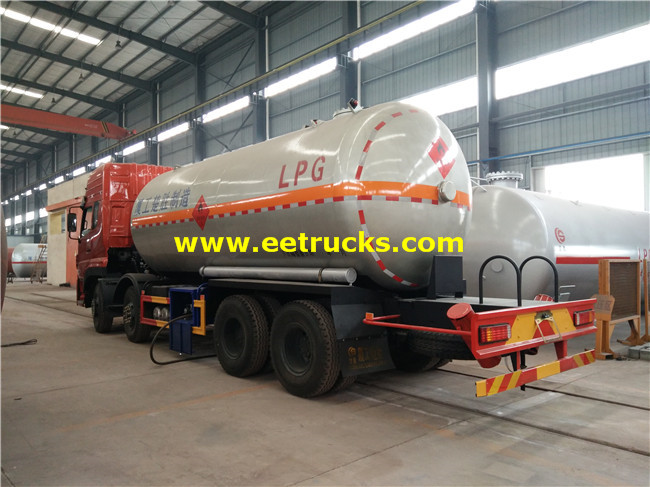 7000 Gallons 6x4 Propane Delivery Tanker Trucks