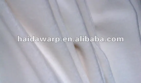 Double-side Minky Fabric with one side embossed