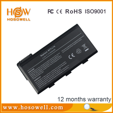 6 CELL laptop battery for MSI A5000 A6000 A6005
