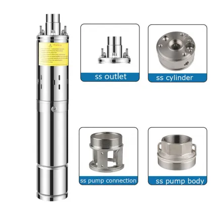 1.2KW Solar Water Pump System: DC Solar Screw & Submersible Water Pump Solutions