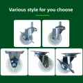 1,5 "2" 3 "obere Platte PP Caster Wheel