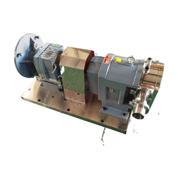SS304 Sanitary Stainless Steel Food Grade Rotor Pump with Variable Speed Control