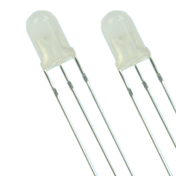 5mm RGB 4PIN Common Cathode LED Diode with Max. 5V Reverse Polarity
